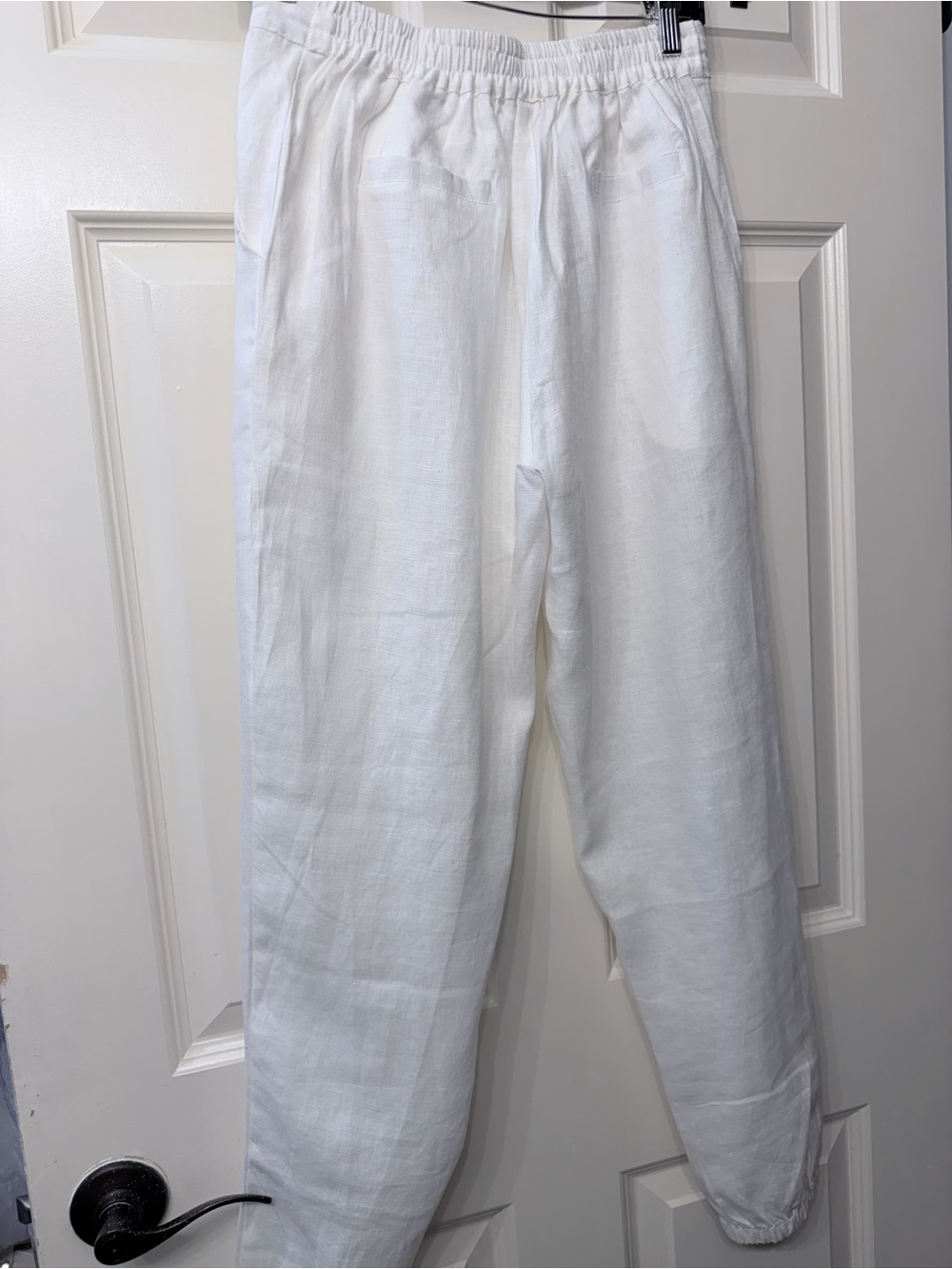 IXIMO 100% Linen Drawstring Pants